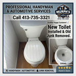 Toilet install