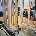 Bathroom rough