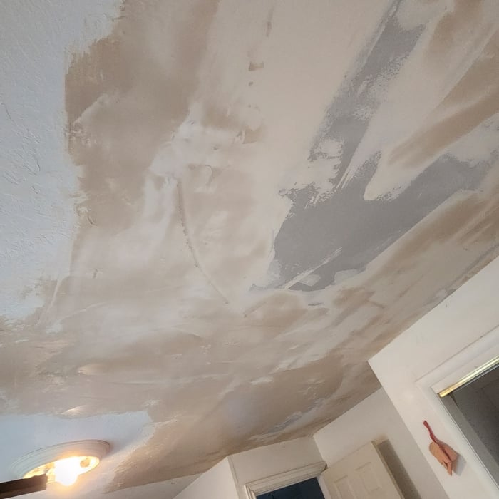 plastering stage
