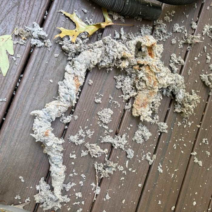 Dryer vent cleaning
