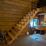Cabin stair case