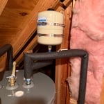 Water heater install
