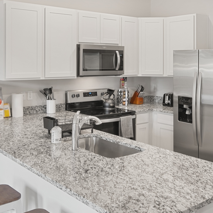 White Luray Kitchen