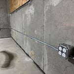Basement receptacles