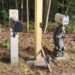 Mail Box installation