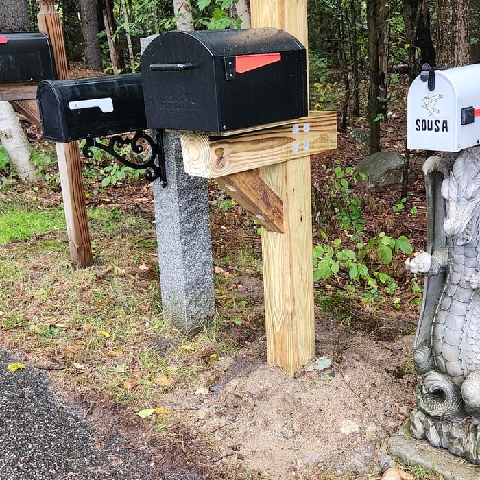 Mail Box installation