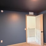Moody blue room