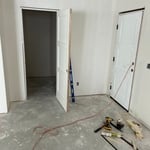 Pre-hung door install