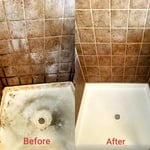 Bathroom deep clean