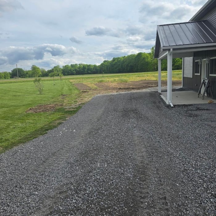Driveway installation