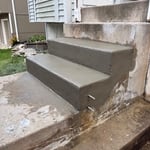 Concrete stair repair