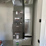 New installed furnace