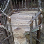 tree fort platform