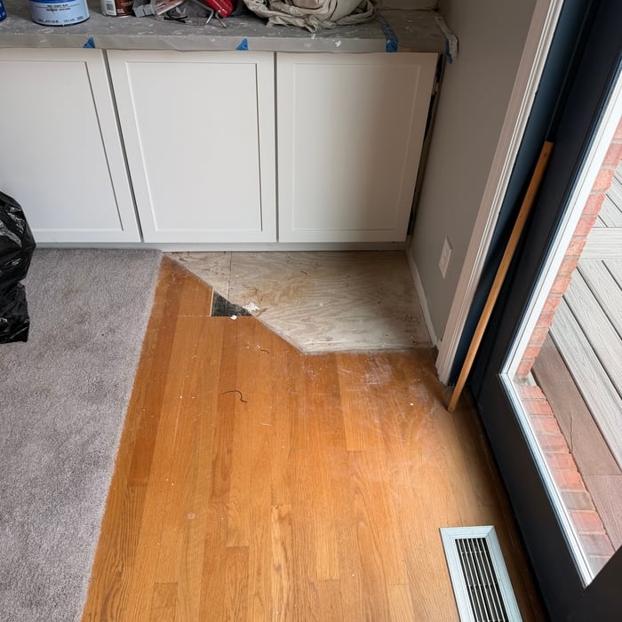Hardwood floor
