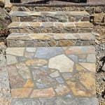 Flagstone steps