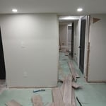 Basement remodel