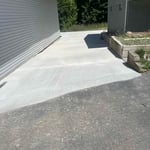 Large patio