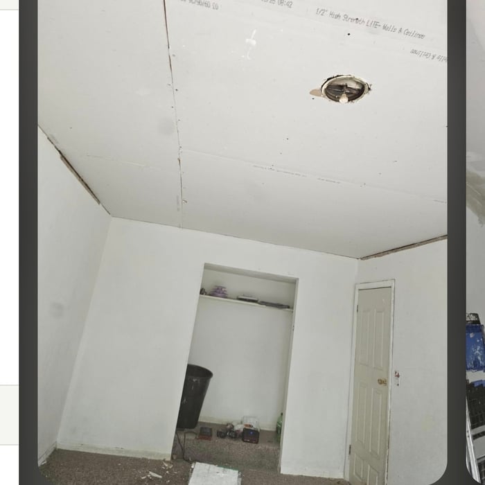 Hanging Ceiling drywall