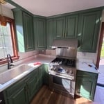 Cabinet refinishing