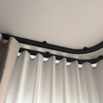 Curtain hanging 20ft