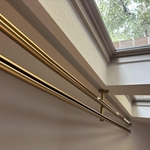 Curtain hanging 20ft