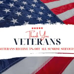 Veterans Receive 5% Off