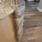 Stone Veneer Bar Refacing