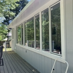 Sunroom Installed on Deck