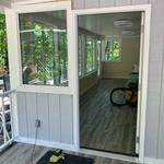 Sunroom Installed on Deck
