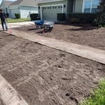 Sod removal and install