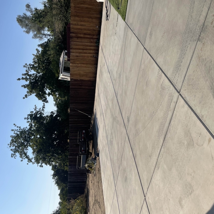 Pressure washing