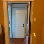 Interior bedroom door
