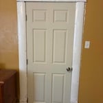 Interior bedroom door