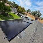 New solar array