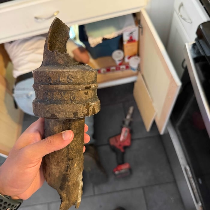 Sink Supply Line Repair