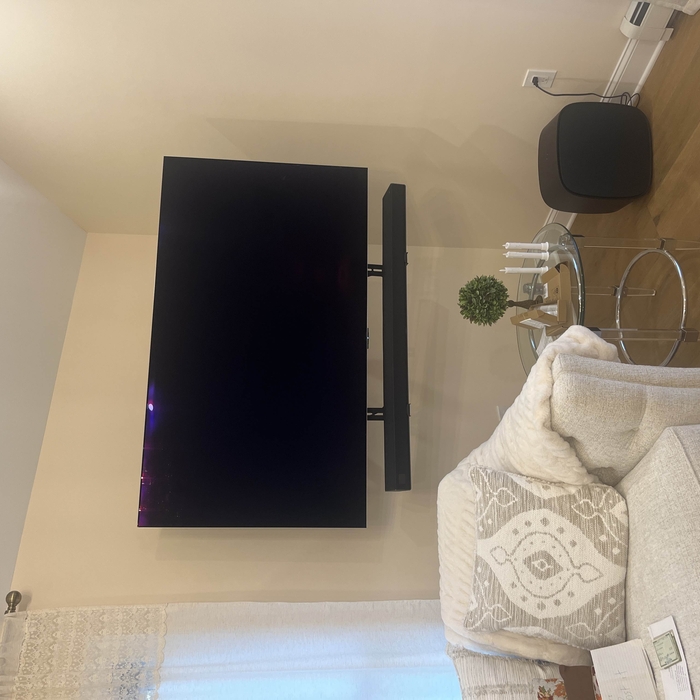 New TV installation