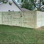Woodfence installation