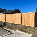 Cedar fence