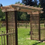 Cedar fence