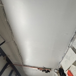 (Painting / Ceiling Work) and the wall
