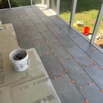 Tile patio