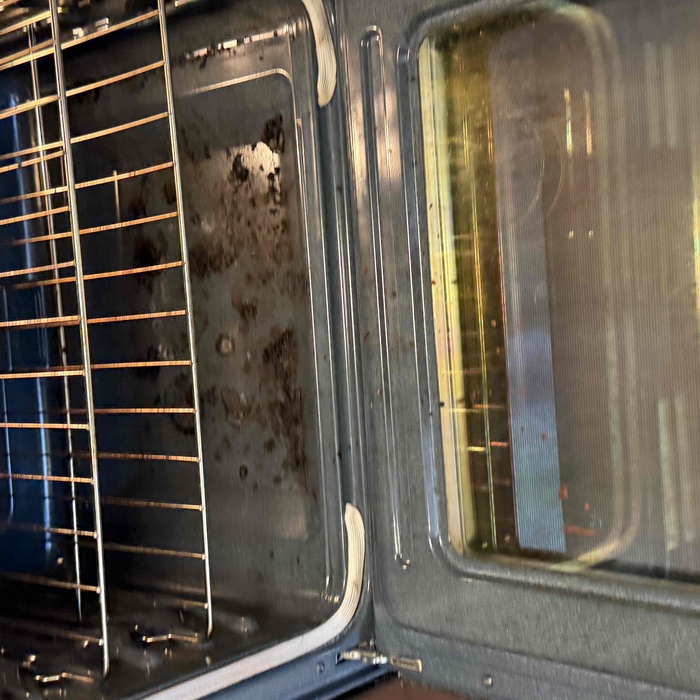 Deep cleaning kitchen