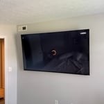 75” TV Mount & Cable Hide