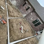 Grading excavation and re