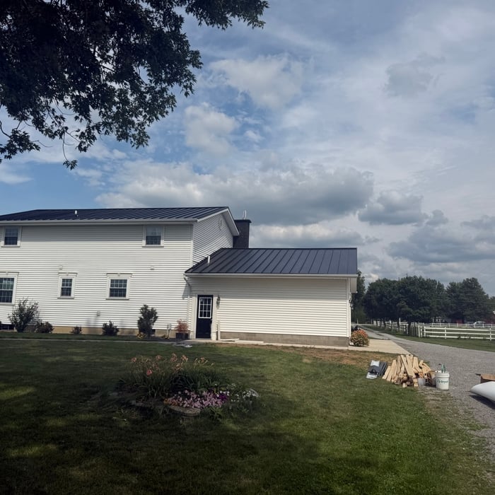 New Standing Seam Roof