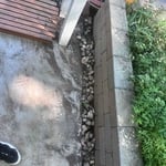 French drain clean out