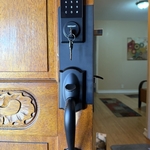 Completed Smart Lock Installation
