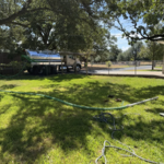 truck and hose