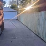 Wooden gate