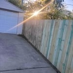 Wooden gate